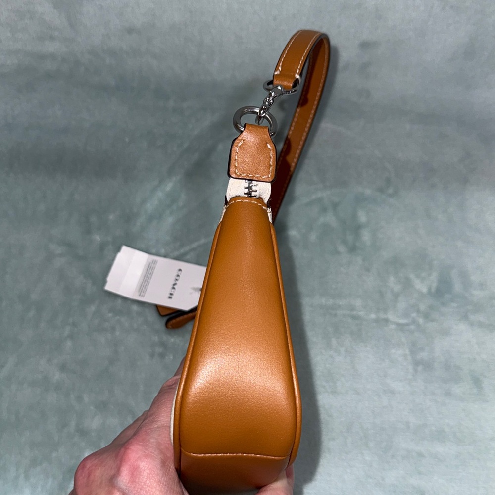 Coach Cream and Brown Rainbow Print Bag - Picture 9 of 17